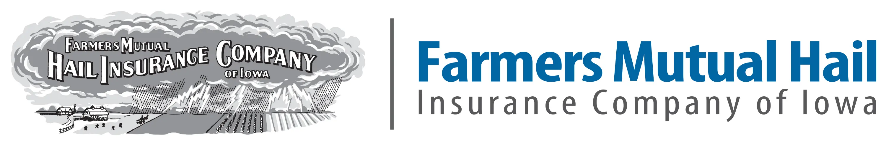 Partial logo of Farmers Insurance with blue and gray text.